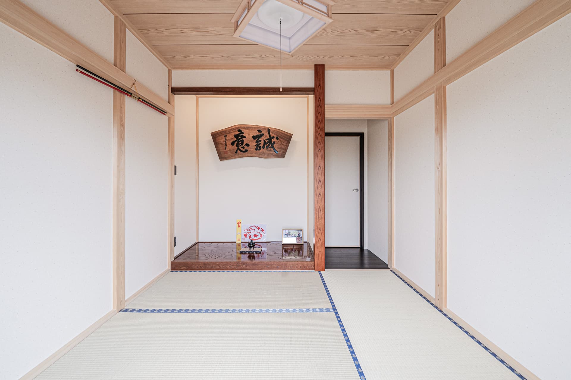 床の間を備えた畳室